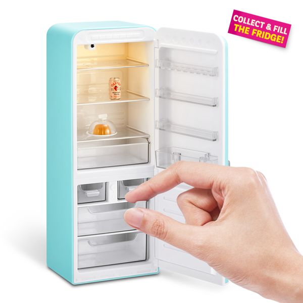 Mini brands – fill the fridge - 2 capsule incluse per creare la tua mini cucina perfetta - MINI BRANDS