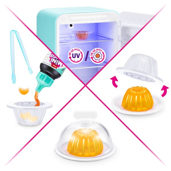 Mini brands – fill the fridge - 2 capsule incluse per creare la tua mini cucina perfetta - MINI BRANDS