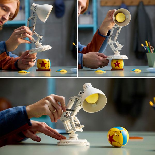 Lego ideas 21357 disney pixar luxo jr. - set adulti, decorazione - LEGO