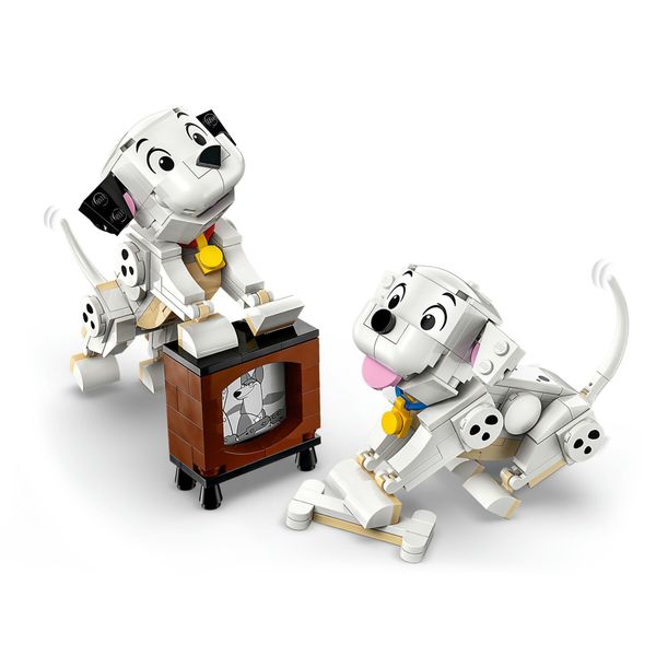 Lego disney 43271 pongo e peggy - la carica dei 101 6+ - Disney, LEGO