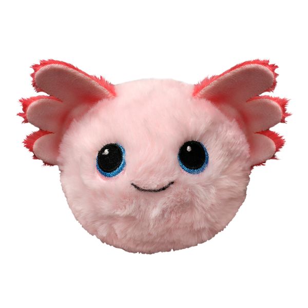 Ty beanie bouncers - gill l'axolotl rosa con gli occhioni azzurri, teneri animaletti rimbalzanti tutti da collezionare, t83068 - TY