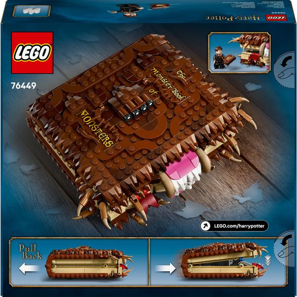 Lego harry potter 76449 libro mostro: interattivo, pull-back 9+ - LEGO® Harry Potter™, LEGO