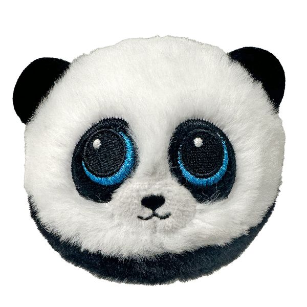 Ty beanie bouncers - checkers il panda con gli occhioni azzurri, teneri animaletti rimbalzanti tutti da collezionare, t83004 - TY