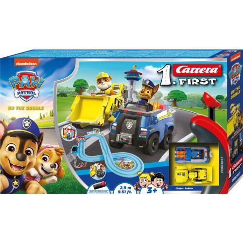 Carrera first paw patrol - on the double - playset pista macchinine - Paw Patrol