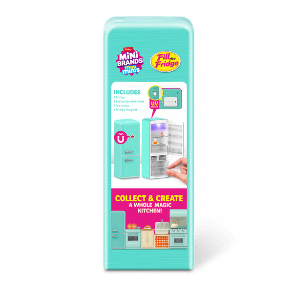 Mini brands – fill the fridge - 2 capsule incluse per creare la tua mini cucina perfetta - MINI BRANDS