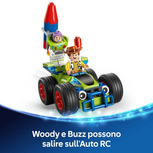Lego disney pixar 43264 toy story: treno rc, auto, 4 minifigure 4+ - Disney, LEGO