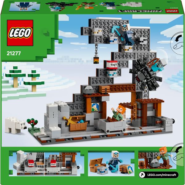 Lego minecraft 21277 miniera piccozze: interattivo, 3 personaggi 8+ - LEGO