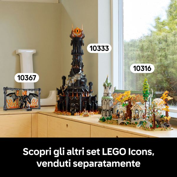 Lego icons – 10367 – book nook balrog il signore degli anelli - Jurassic World, LEGO JURASSIC WORLD, LEGO