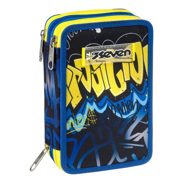 Astuccio 3 zip seven hidden spot boy - SEVEN