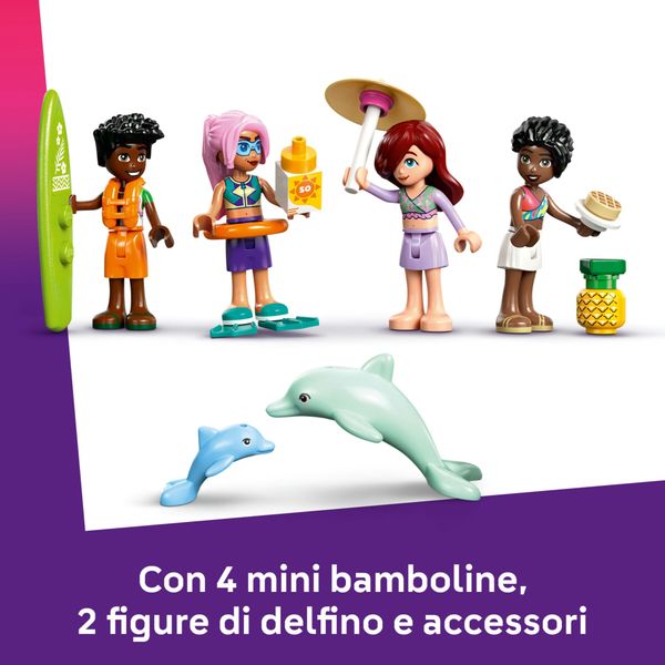 Lego friends 42664 avventura catamarano: barca, 4 mini bamboline 8+ - LEGO FRIENDS, LEGO