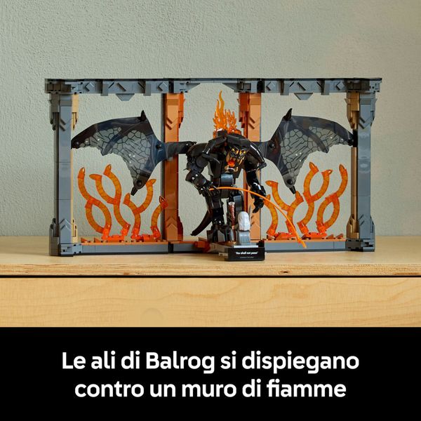 Lego icons – 10367 – book nook balrog il signore degli anelli - Jurassic World, LEGO JURASSIC WORLD, LEGO