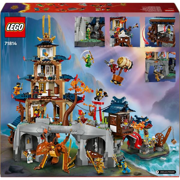 Lego ninjago 71814 torneo città tempio: pagoda, 13 minifigure 14+ - LEGO NINJAGO, LEGO