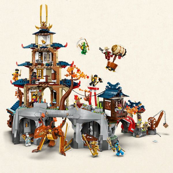Lego ninjago 71814 torneo città tempio: pagoda, 13 minifigure 14+ - LEGO NINJAGO, LEGO