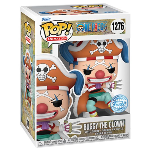 Funko pop -  one piece buggy the clown -  1276 - ONE PIECE