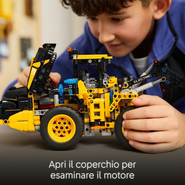 Lego technic - 42209 - ruspa  pala gommata volvo l120 electric - LEGO TECHNIC, LEGO