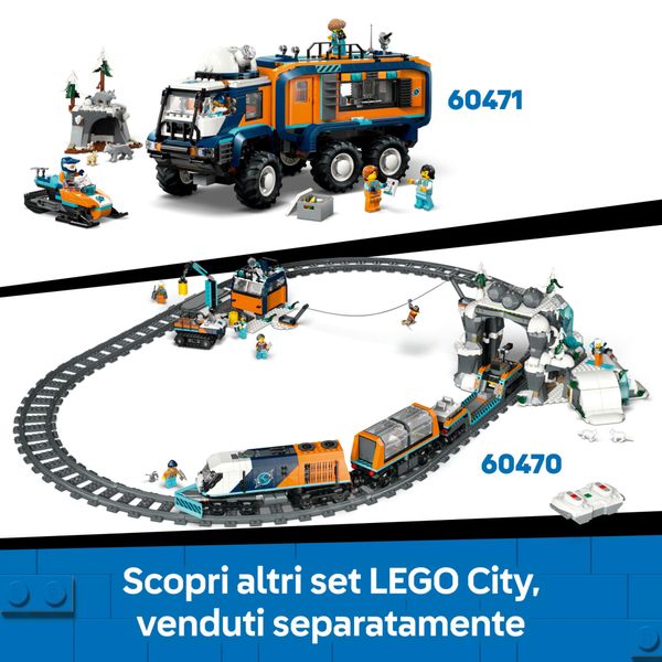 Lego city 60469 stazione centrale: veicolo, ascensore, binario 7+ - LEGO CITY, LEGO