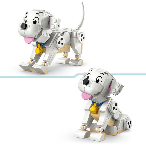 Lego disney 43271 pongo e peggy - la carica dei 101 6+ - Disney, LEGO