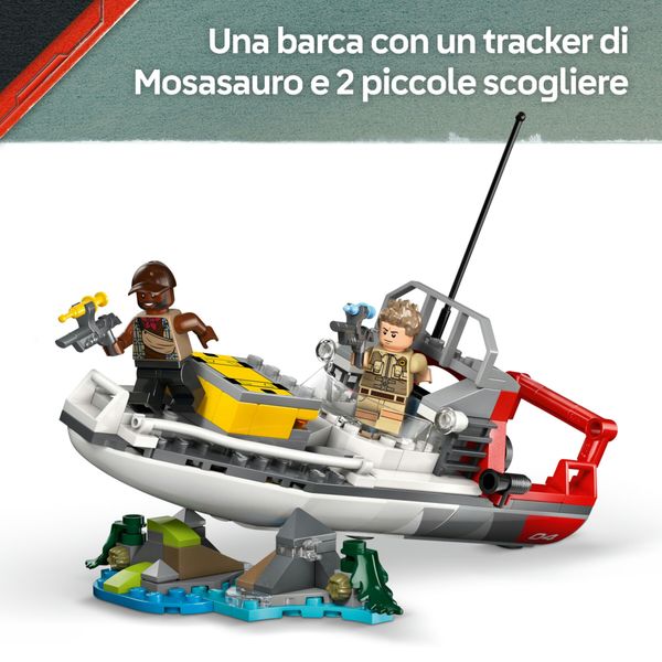 Lego jurassic world – 76974 – attacco del mosasauro - Jurassic World, LEGO JURASSIC WORLD, LEGO