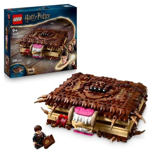 Lego harry potter 76449 libro mostro: interattivo, pull-back 9+ - LEGO® Harry Potter™, Lego