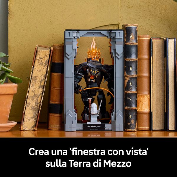 Lego icons – 10367 – book nook balrog il signore degli anelli - Jurassic World, LEGO JURASSIC WORLD, LEGO