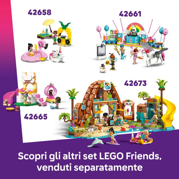 Lego friends 42664 avventura catamarano: barca, 4 mini bamboline 8+ - LEGO FRIENDS, LEGO