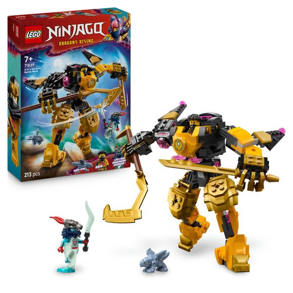 Lego ninjago 71839 battle mech spinjitzu arin: drago, 2 minifigure 7+ - LEGO NINJAGO, Lego