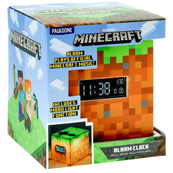 Sveglia digitale minecraft - alimentazione usb - MINECRAFT