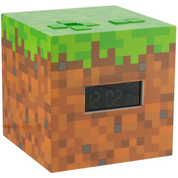 Sveglia digitale minecraft - alimentazione usb - MINECRAFT