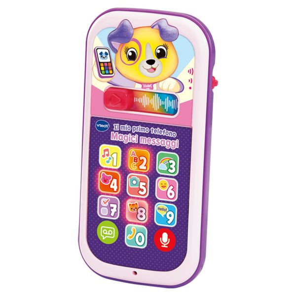 Il mio primo telefono - magici messaggi - rosa -  9m+ - v-tech - V-TECH BABY