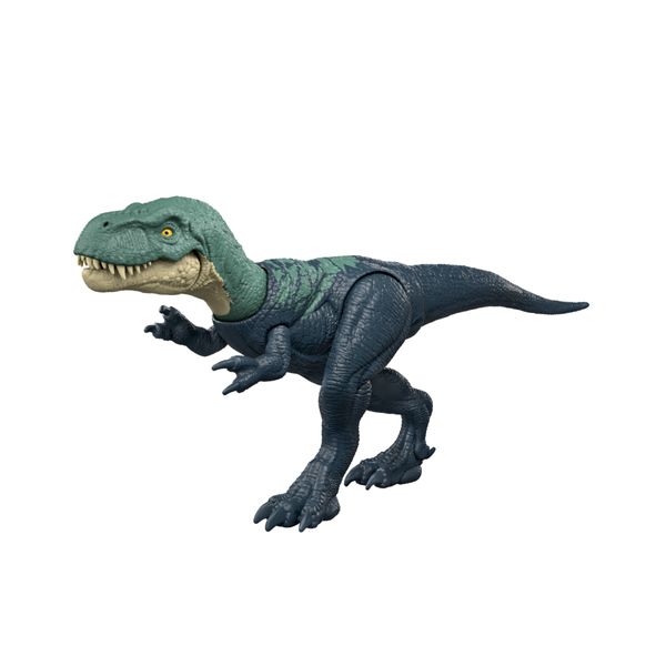 Mattel jurassic world la rinascita - nanotyrannus attacco fatale, dinoasuro snodato con azione a colpo singolo inclusa, design ispirato al film - Jurassic World