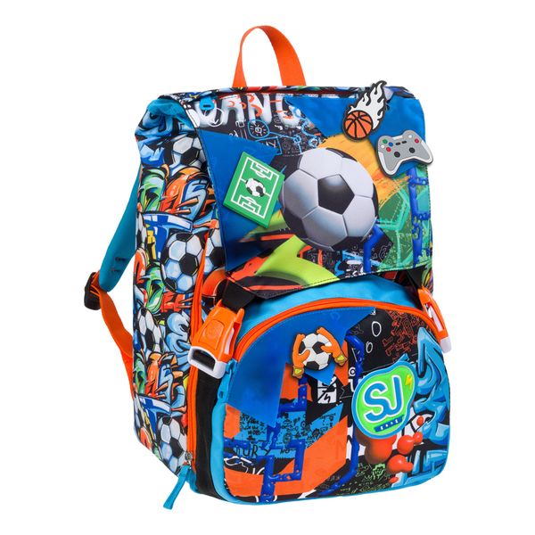 Zaino estensibile scuola big sj gang tinypatch boy - SEVEN