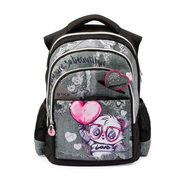 Zaino scuola  round panderful - GO POP