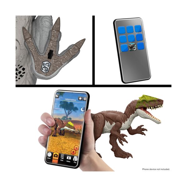 Mattel jurassic world la rinascita - minqaria frenzy, dinosauro snodato con design ispirato al film e articolazioni mobili - Jurassic World