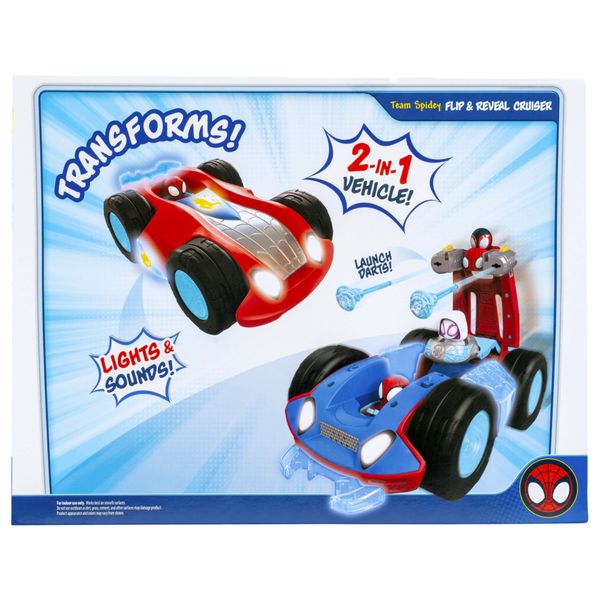 Spidey veicolo deluxe ribaltabile  flip and reveal - SPIDEY