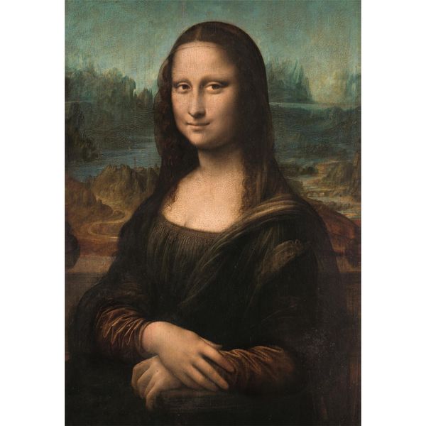 Clementoni - puzzle 1000 hqc museum - mona lisa - 37085 - CLEMENTONI