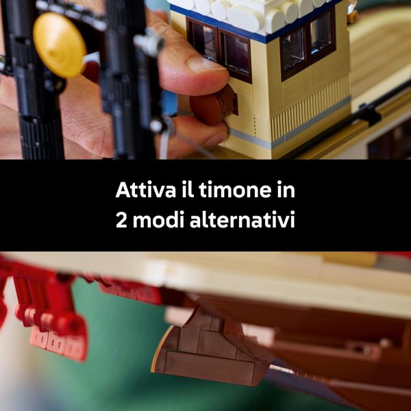 Lego® ideas - 21356  - battello a vapore fluviale - LEGO IDEAS