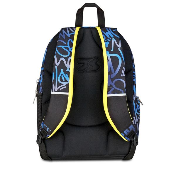 Zaino scuola dual detach hidden spot boy 2 in 1 con schienale ergonomico e zainetto staccabile - SEVEN