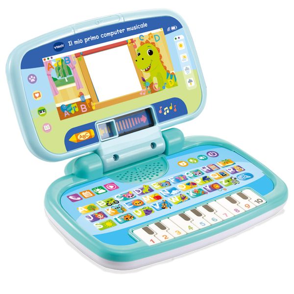 Il mio primo computer musicale – gioco educativo alfabeto e numeri - V-TECH BABY