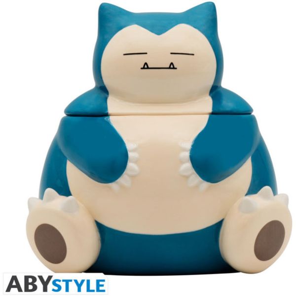 Biscottiera snorlax pokémon in ceramica – porta biscotti 18x14,5x19 cm - POKEMON