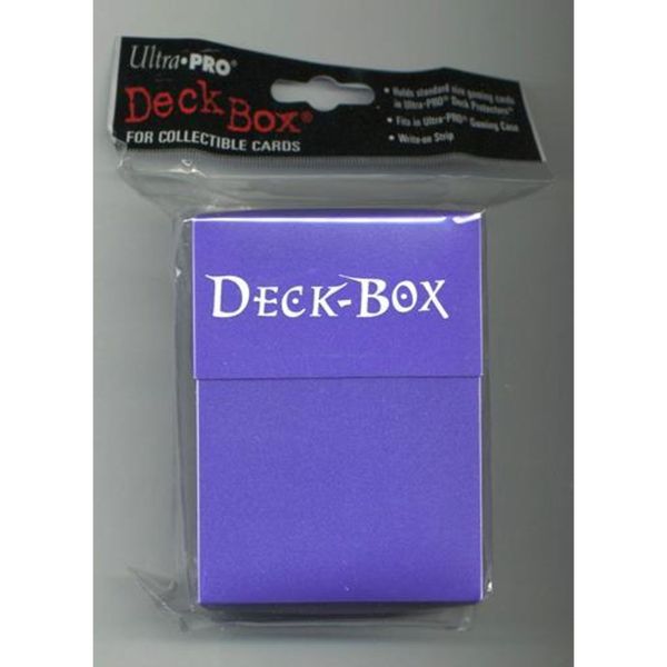 Porta mazzo viola per carte standard – pokémon, magic, tcg - DB LINE