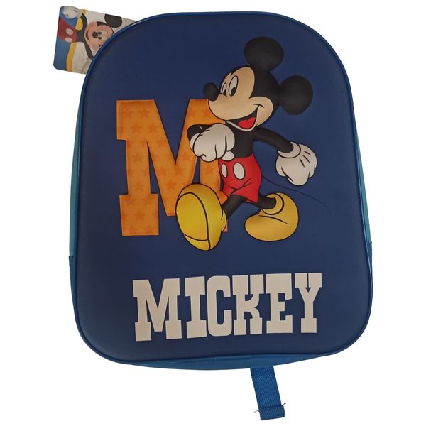 Zainetto mickey 32 cm 3d – per asilo e tempo libero - MICKEY