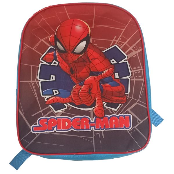 Zainetto spiderman 32 cm 3d – per asilo e tempo libero - Spiderman