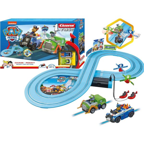 Carrera first paw patrol - on the double - playset pista macchinine - Paw Patrol