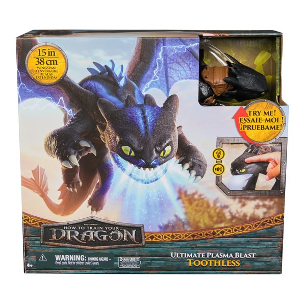Dragons, sdentato sputafuoco, action figure - DRAGONS