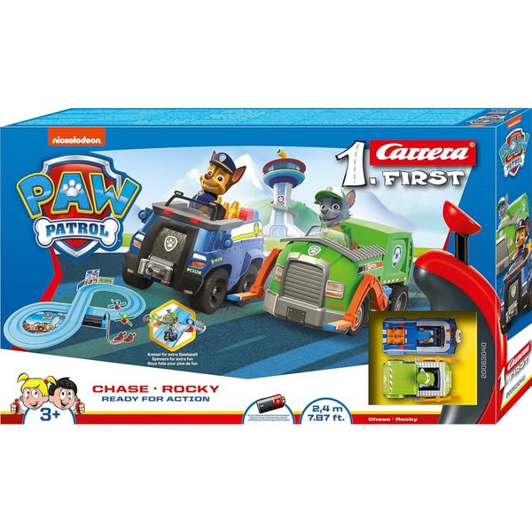 Carrera first paw patrol - on the double - playset pista macchinine - Paw Patrol