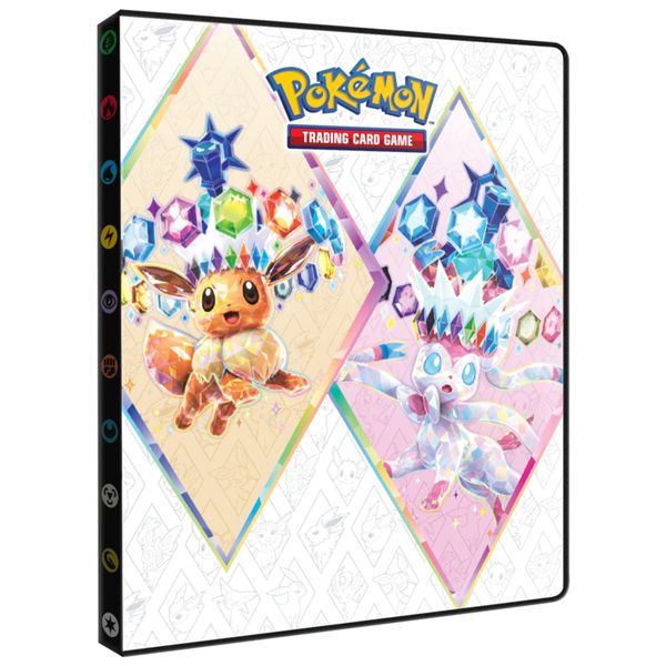 Pokémon scarlatto e violetto - evoluzioni prismatiche portfolio 9 tasche 14 pagine - POKEMON