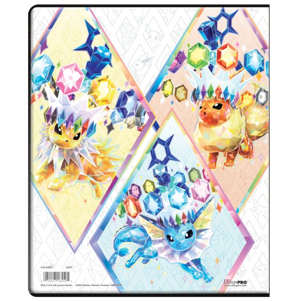 Pokémon scarlatto e violetto - evoluzioni prismatiche portfolio 9 tasche 14 pagine - POKEMON