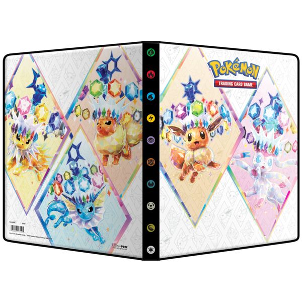 Pokémon scarlatto e violetto - evoluzioni prismatiche portfolio 9 tasche 14 pagine - POKEMON