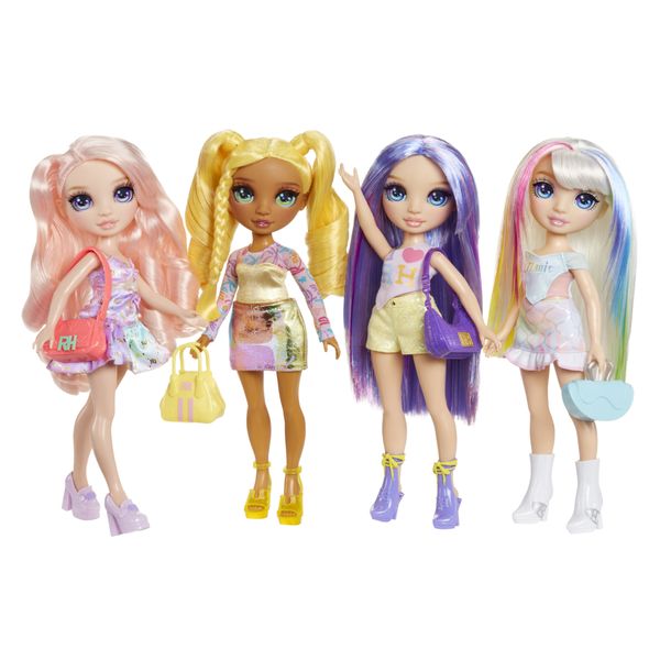 Rainbow high sunny - bambola fashion gialla 28 cm - Rainbow High