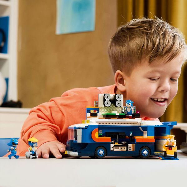 Lego sonic 77006 - camion di comando con 5 personaggi interattivi 8+ - Sonic, LEGO